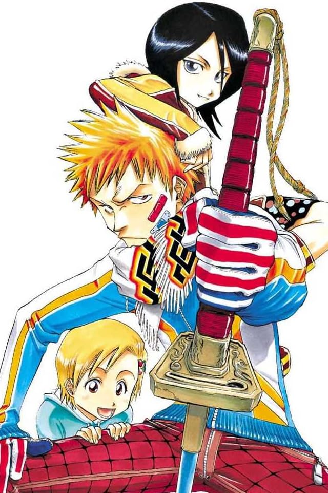 BLEACH iPhone(640×960)壁紙 朽木ルキア（くちき ルキア）,黒崎一護